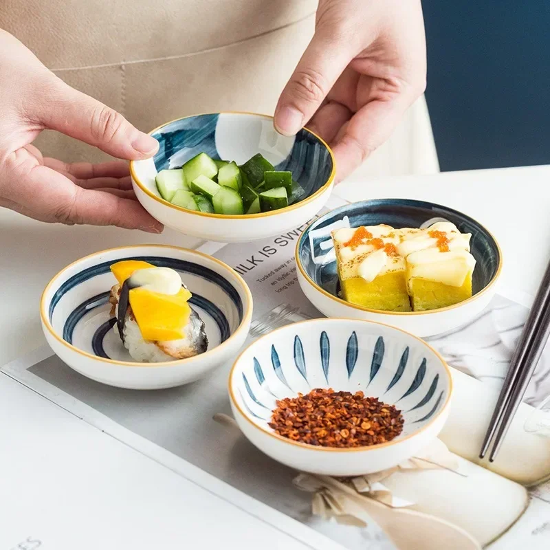 Home Cooking Dishes - 주방 세라믹 접시 모듬 조미료 미니