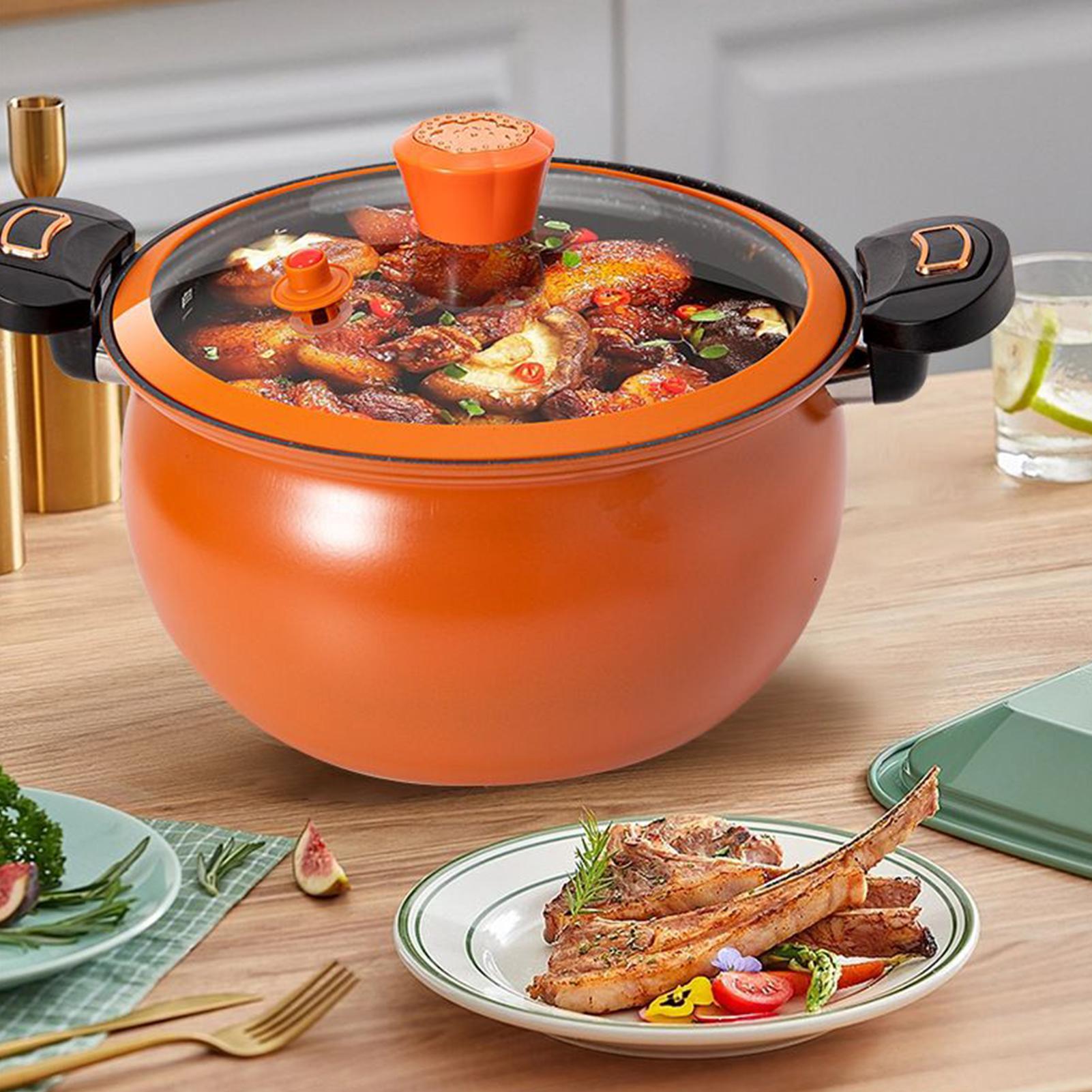 압력솥 주방용 냄비 빠른 가열 논스틱 투명 뚜껑 포함, - Home Cooking Fast Foods 리뷰 및 가격