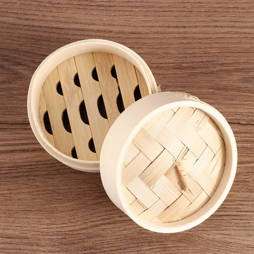 10/15/20cm 뚜껑 있는 대나무 케이지 케이크웨어 - Steamer Bamboo Set 리뷰 및 가격