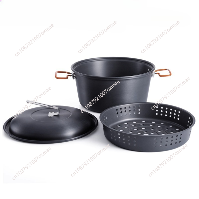 야외용 캠핑 조리 일체형 냄비, 양손잡이 접이식 냄비  - Steamer Bamboo Set 리뷰 및 가격