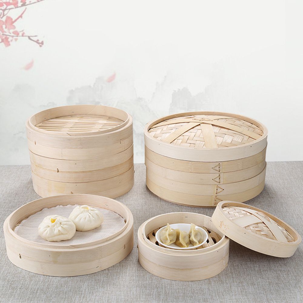 요리 도구 세트로 맛있는 바오 번을 만드는 데 도움이  - Steamer Bamboo Set 리뷰 및 가격
